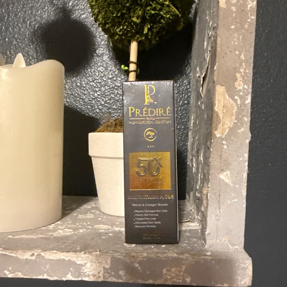 Prédiré Retinol & Collagen Booster - Gold & Black